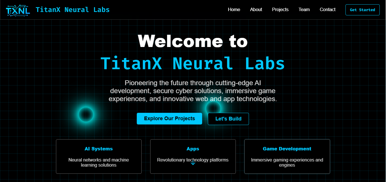 TXNL Landing Page